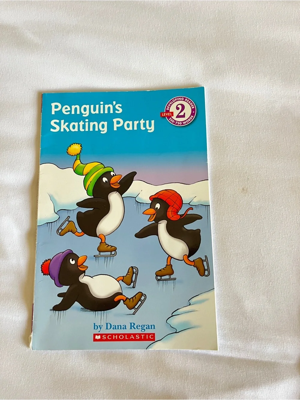 Scholastic Step into Reading Level 2 Children's Books Dolphins Penguin Skating